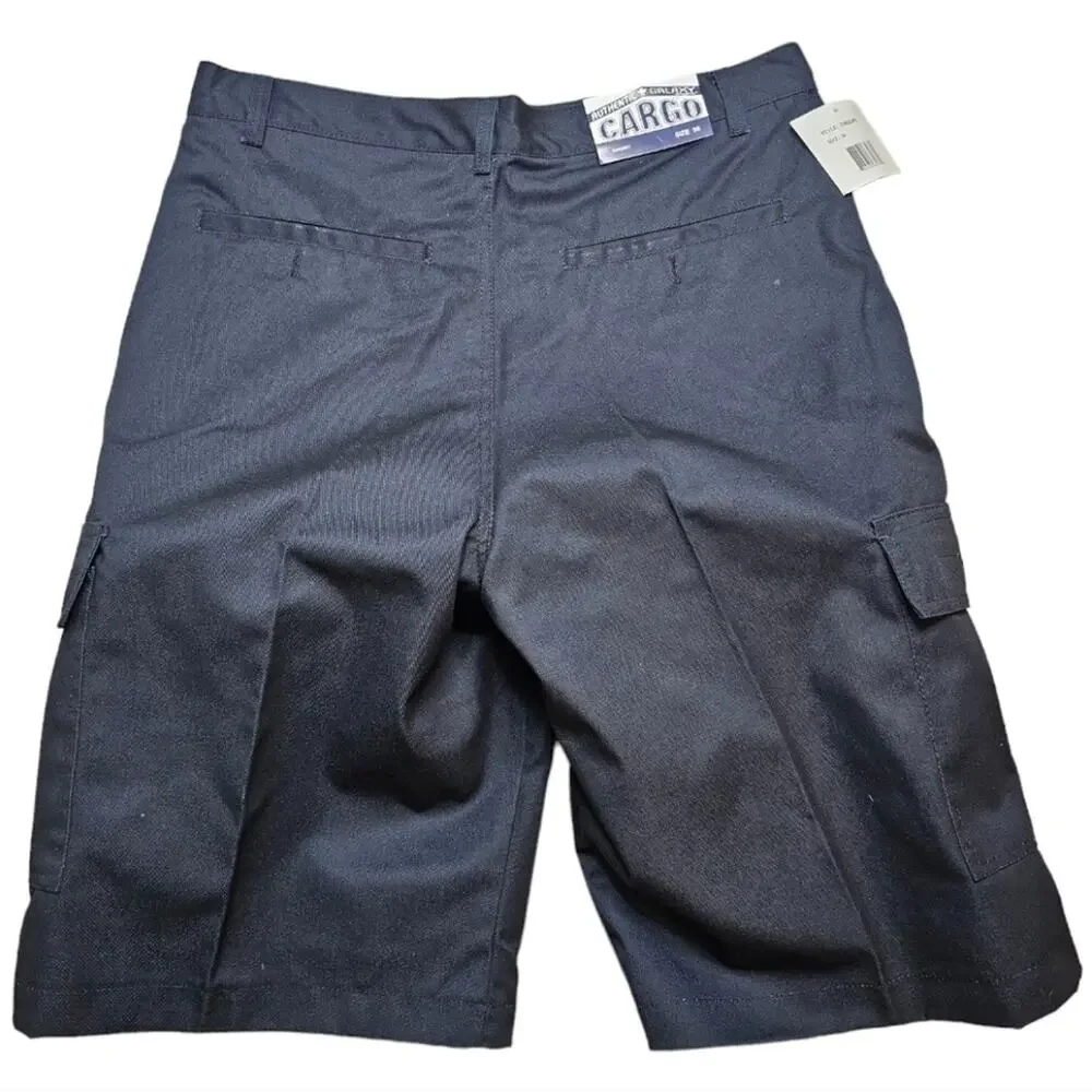 Authentic Galaxy by Harvick Men's Cargo Shorts Navy Blue Size 34